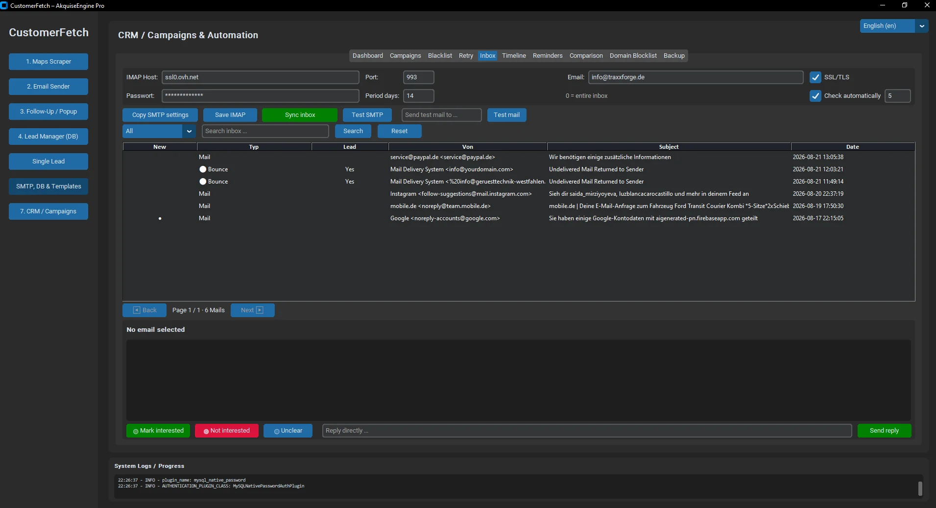 Campaigns & automation